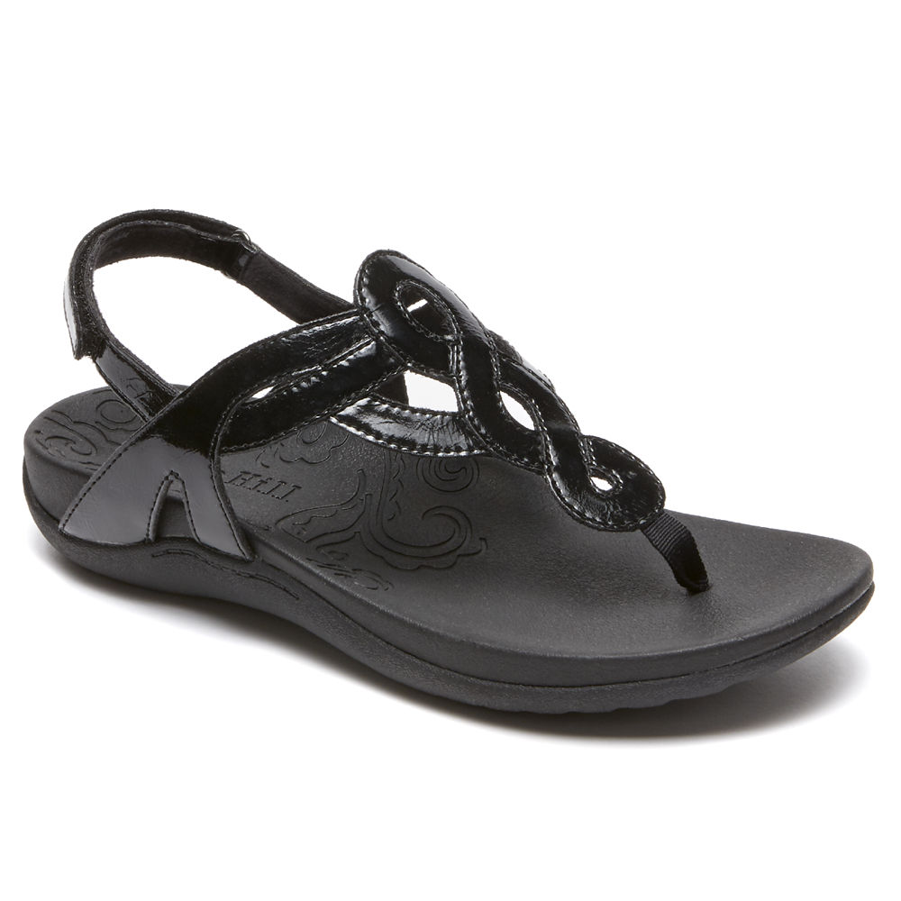 Rockport Singapore Womens Sandals - Ramona Black - LJ6137890